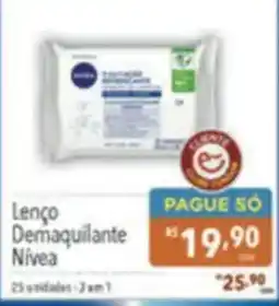 Supermercados Condor Lenço Demaquilante Nívea oferta