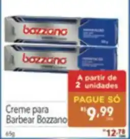 Supermercados Condor Creme para Barbear Bozzano oferta