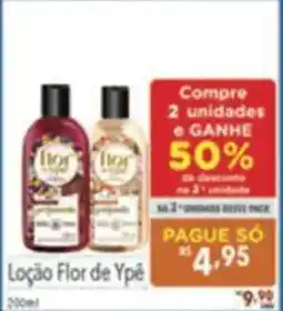 Supermercados Condor Loção Flor de Ypê oferta