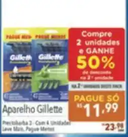 Supermercados Condor Aparelho gillette oferta
