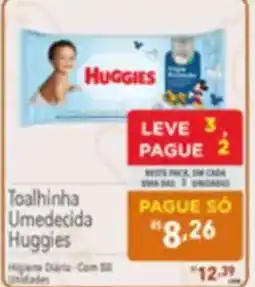 Supermercados Condor Toalhinha Umedecida Huggies oferta