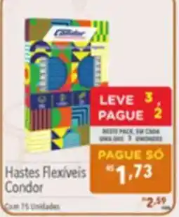 Supermercados Condor Hastes flexíveis condor oferta