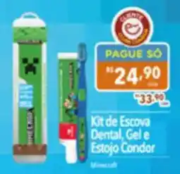 Supermercados Condor Kit de Escova Dental, Gel e Estojo Condor oferta