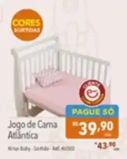 Supermercados Condor Jogo de Cama Atlântica oferta