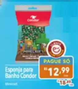 Supermercados Condor Esponja para Banho Condor oferta