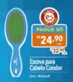 Supermercados Condor Escova para Cabelo Condor oferta