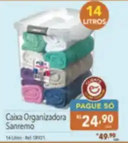 Supermercados Condor Caixa Organizadora Sanremo oferta