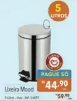 Supermercados Condor Lixeira mood oferta