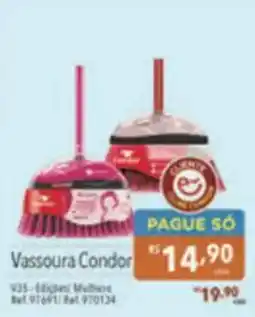 Supermercados Condor Vassoura Condor oferta
