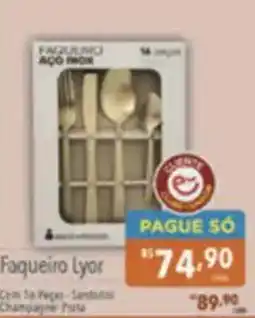 Supermercados Condor Faqueiro lyor oferta