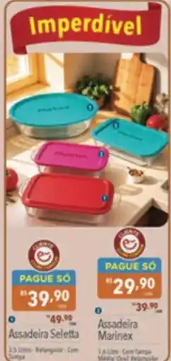 Supermercados Condor Assadeira Marinex oferta