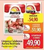 Atacadão Aurora - linguiça calabresa oferta