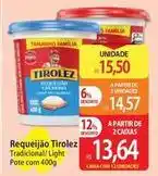 Atacadão Tirolez - requeijão oferta