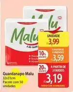 Atacadão Malu - guardanapo oferta