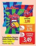 Atacadão Ruffles - salgadinho batata elma chips oferta