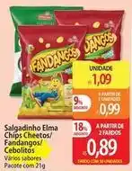 Atacadão Elma - salgadinho chips cheetos/fandangos/cebolitos oferta