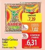 Atacadão Lider - feijão carioca oferta
