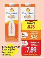 Atacadão Piracanjuba - leite longa vida oferta