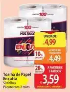 Atacadão Pacote - toalha de papel enxutta oferta