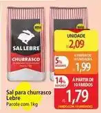 Atacadão Lebre - sal para churrasco oferta