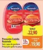 Atacadão Rezende - presunto cozido oferta