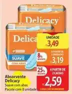 Atacadão Q delicia - absorvente oferta