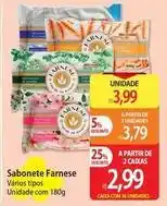 Atacadão Farnese - sabonete oferta