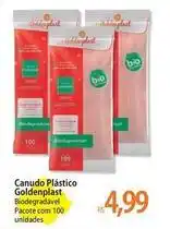 Atacadão Goldenplast - canudo plástico oferta