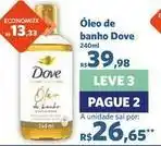 Sam's Club Dove - óleo de banho oferta