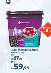 Sam's Club Member's mark - acai oferta