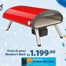 Sam's Club Member's mark - forno de pizza oferta