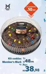 Sam's Club Member's mark - kit cookies oferta