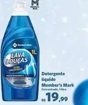 Sam's Club Member's mark - detergente líquido oferta