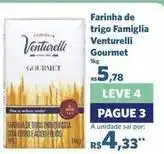 Sam's Club Gourmet - farinha de trigo famiglia oferta