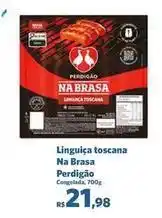 Sam's Club Perdigão - linguiça toscana na brasa oferta