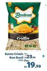 Sam's Club Bem brasil - batata crinkle oferta