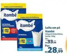 Sam's Club Itambé - leite em pó oferta