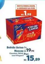 Sam's Club Nescau - bebida lactea oferta