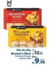 Sam's Club Tradicional - pão de alho oferta