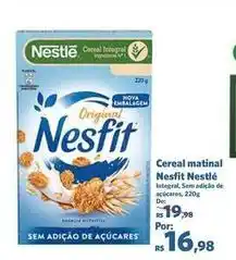 Sam's Club Nestlé - cereal matinal nesfit oferta