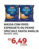 Assaí Atacadista Santa amália - massa com ovos espaguete ou penne speciale oferta