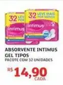Assaí Atacadista Intimus - absorvente gel tipos oferta