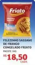 Assaí Atacadista Friato - filezinho sassami de frango congelado oferta