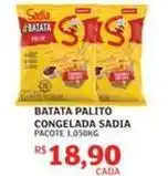 Assaí Atacadista Sadia - batata palito congelada oferta