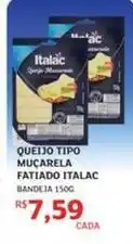 Assaí Atacadista Italac - queijo tipo muçarela fatiado oferta