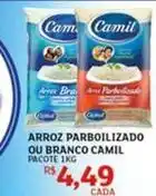 Assaí Atacadista Camil - arroz parboilizado ou branco oferta