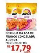 Assaí Atacadista Aurora - coxinha da asa de frango congelada oferta