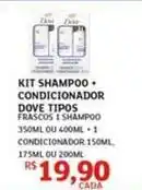 Assaí Atacadista Dove - kit shampoo + condicionador oferta