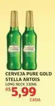 Assaí Atacadista Stella - cerveja pure gold artois oferta