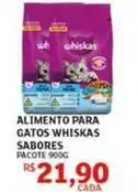 Assaí Atacadista Whiskas - alimento para gatos sabores oferta